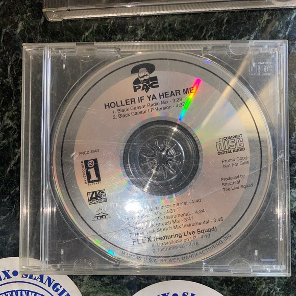 2Pac Holler If Ya Hear Me (CD, Single, Promo)
Media: Very Good Plus - Picture 2 of 5